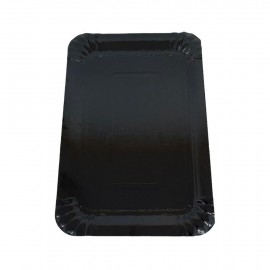 Safata cartró lam. brill. negra 29x36 p.100