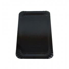 Safata cartró lam. brill negra 18x24 p.100