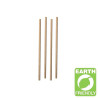Caña de papel kraft Bio 6x200 mm p 100