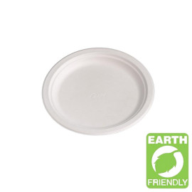 Plato Fibra blanco D22 cms. p.50