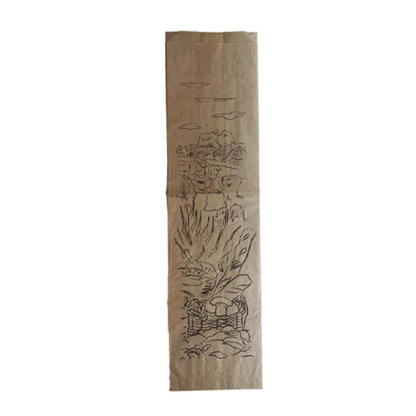 Bolsa baguette Kraft 58x12 9 c 1000