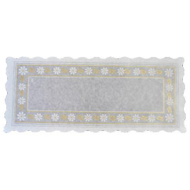 Blonda parafinada blanca 16x42 p.100