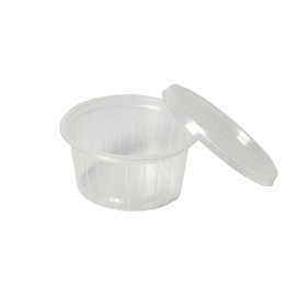 Terrina PP 70cc Ø73mm transp. p.100