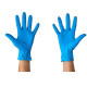 Guante nitrilo azul s/polvo Talla S p 100