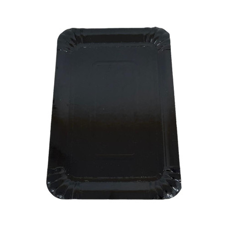 Bandeja cartón lam brillo negro 40x50 p 25