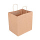 Bolsa a/rizada 32 21x33 kraft c 250