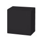 Servilleta 33x33 2c negra c 2200