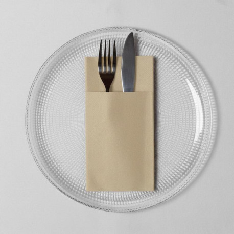 Servilleta 40x32 Air-Laid Kanguro Nature c 640