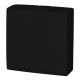 Servilleta 40x40 pta-pta negra c 2000