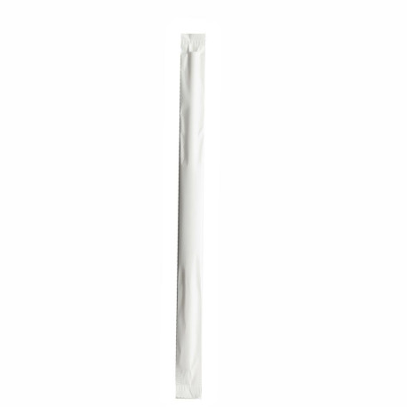 Caña papel enf blanca 6x200 mm p 100