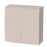 Servilleta 40x40 pta-pta 1/8 Nature c 2400