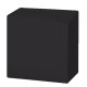 Servilleta 33x33 2c negra c 2200