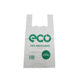 Bolsa camiseta 70 reciclado 42x53 g 200 p 100