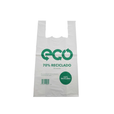 Bolsa camiseta s/l 70 reciclado 30x40 g 200 p 100